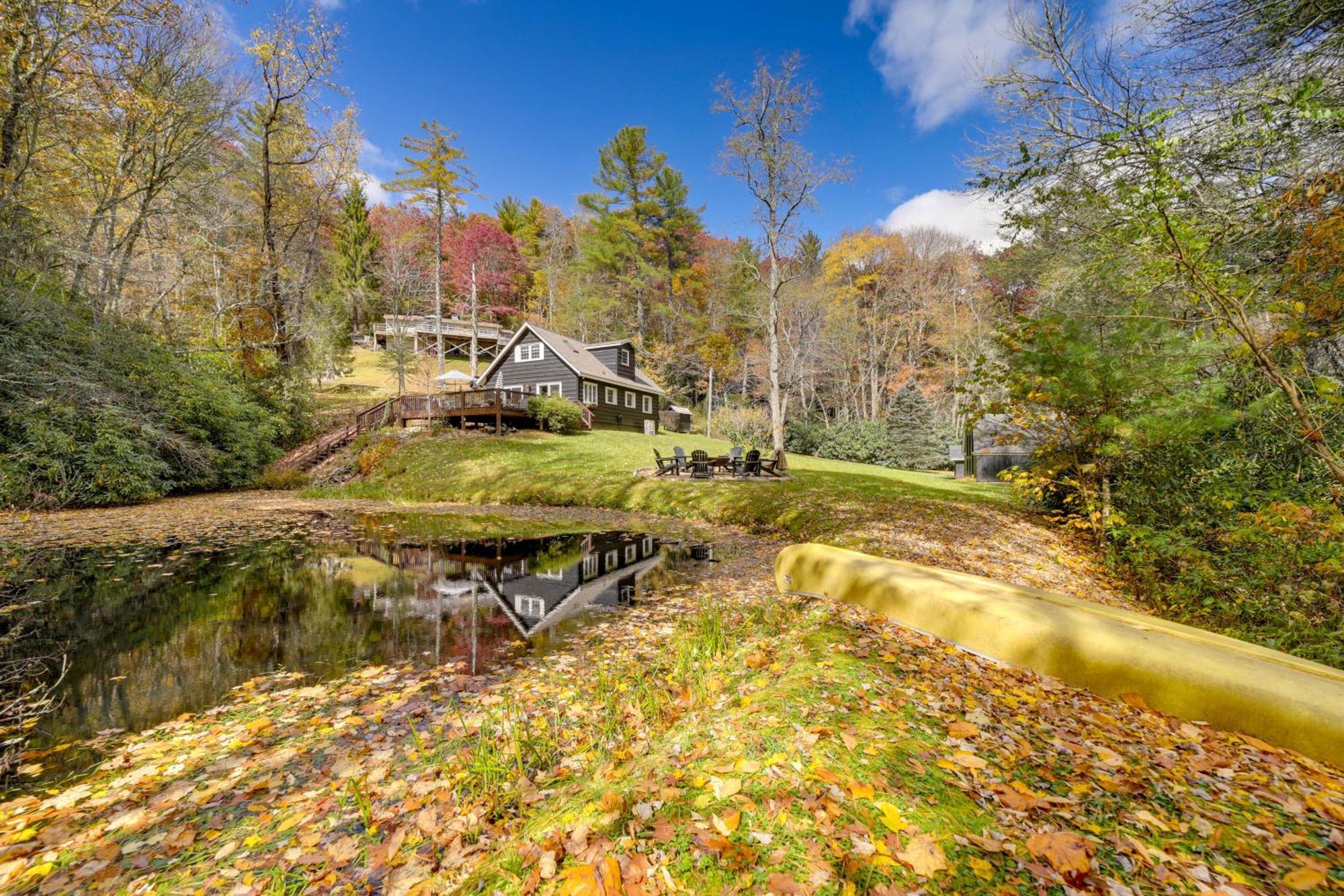 Enchanting Highlands Cottage With Pond And Falls! 外观 照片